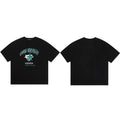 Cole Buxton Black Teal Star Graphic Logo T-Shirt