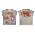 Rough Play Vintage Cartoon Graphic Sleeveless Tee