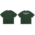 Cole Buxton Dark Green Minimalist Chest & Back Logo T-Shirt