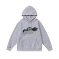 Trapstar Style Autumn/Winter Blue & Black Shooters Hoodie - Heather Grey