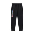 Trapstar Style Autumn/Winter Side-Leg Gradient Logo Sweatpants - Black