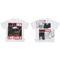 First Row “Burning Flame Endures” Skull Rhinestone Vintage Tee